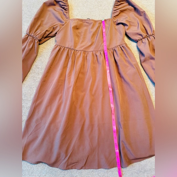 Exlura Square Neck Babydoll dress size Medium - Picture 3 of 10